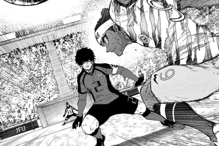 Spoilers du Manga Blue Lock Chapitre 325 en Français, Coup de pied terrifiant