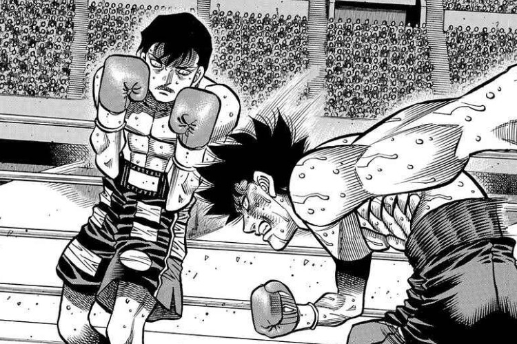 Heure ou Manga Hajime no Ippo Chapitre 1509 en VF Scan Le Coup De Poing Le Plus Puissant