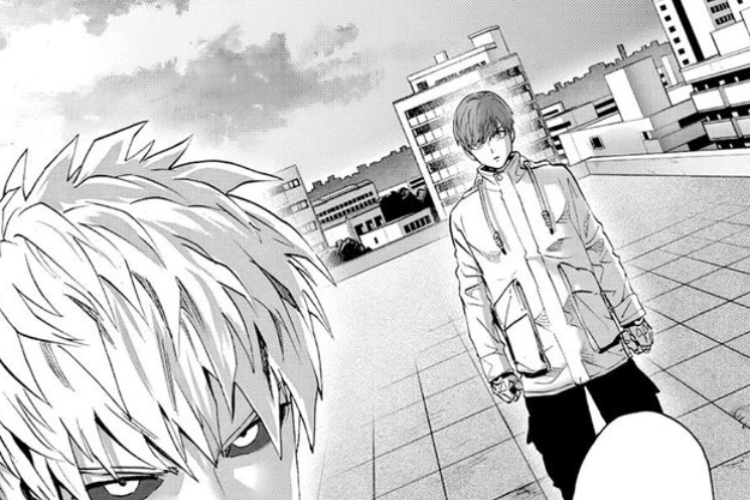 Lire One Punch-Man Chapitre 293 (221) VF Scan, Même Genos ne comprend pas la façon de penser de Saitama