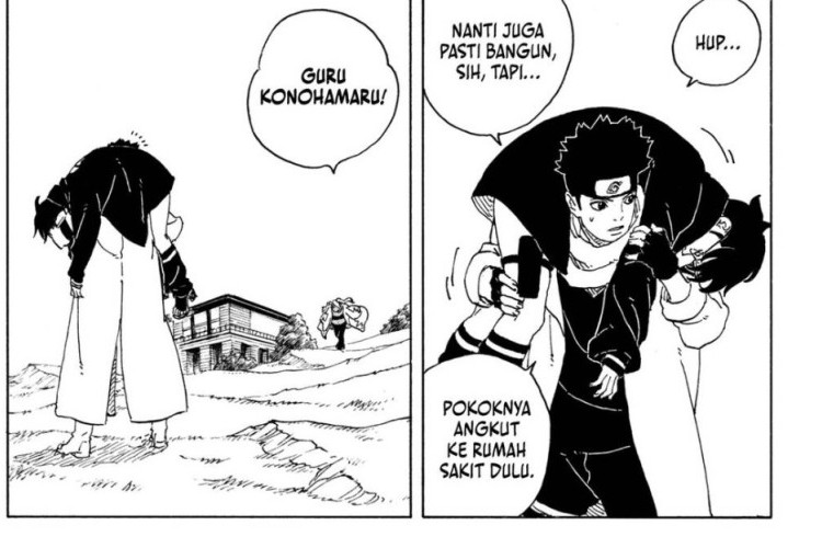 Lire le Manga Boruto: Two Blue Vortex Chapitre 36 en Français, La situation empire
