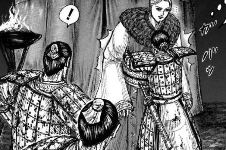 Lisez la Manga Kingdom Chapitre 875 en Français, La visite nocturne de Riboku !