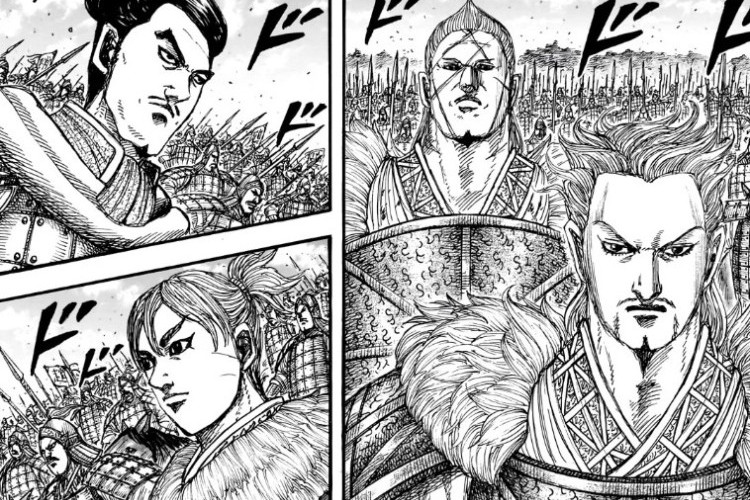 Lisez la Manga Kingdom Chapitre 879 en Français, Cercados pelas tropas de Zhao!