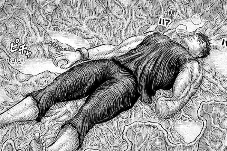 Lecture En Ligne Manga Berserk Chapitre 386 Scan VF FR Gratuit, La Transformation Radicale de Guts
