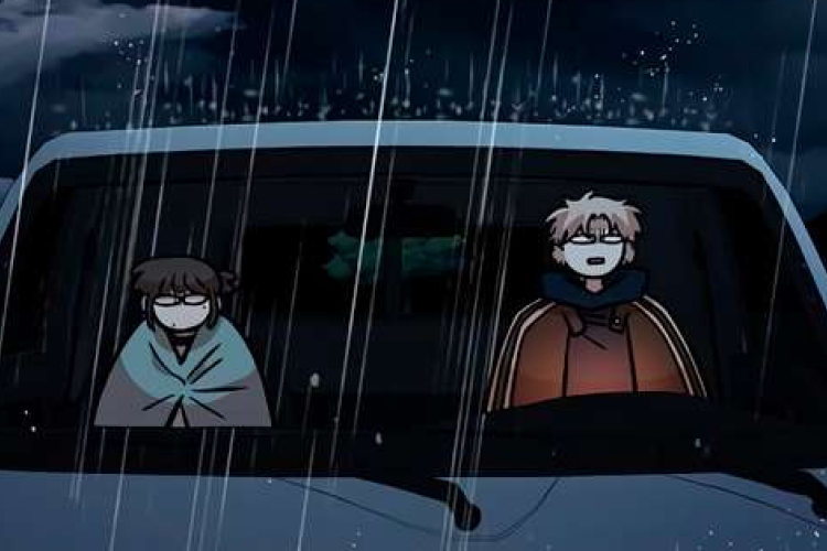 Heure ou RAW The Childhood Friend Complex Chapitre 60 VF Scan, Pris sous la pluie, à l'intérieur de la voiture...