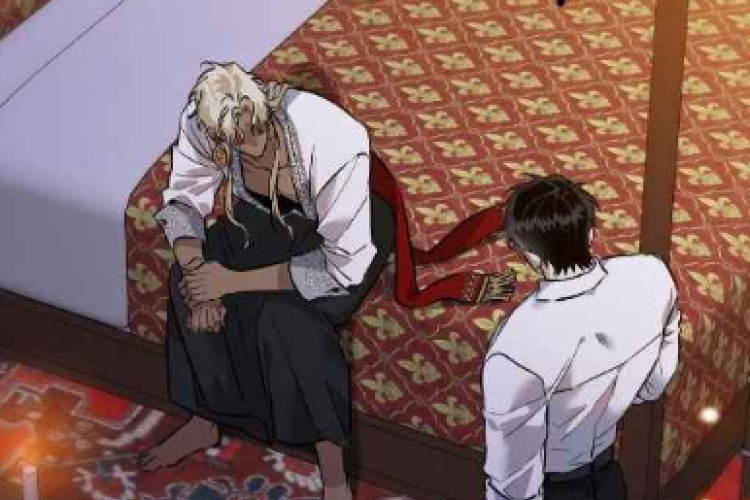 BL Manhwa Blossoms of the White Night Chapitre 18 Scan VF, Juste une bonne nuit, adieu