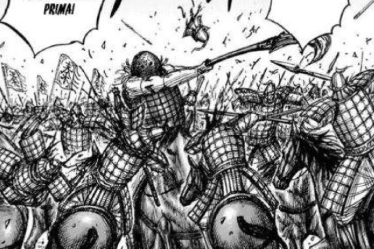 Lisez la Manga Kingdom Chapitre 873 en Français, Une présence qui rend le siège social chaotique