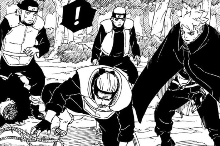 Pas si simple ! RAW Lisez la Manga Boruto: Two Blue Vortex Chapitre 32 en Français