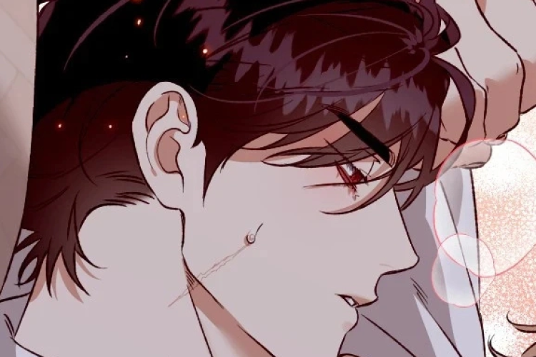 BL Manhwa Blossoms of the White Night Chapitre 12 Scan VF, Ça a l'air si confortable sur la poitrine de Tei