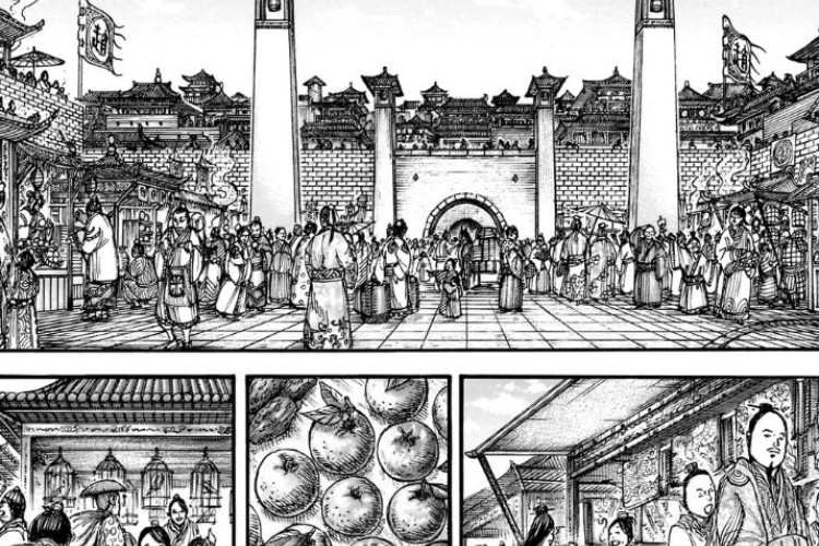 Lisez la Manga Kingdom Chapitre 877 en Français, Tactiques qui se répandent sur le champ de bataille